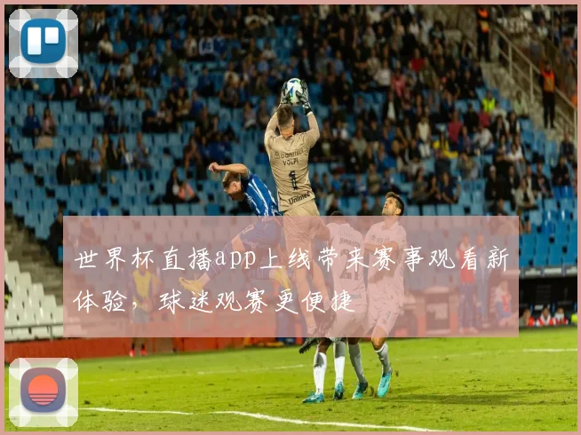 世界杯直播app上线带来赛事观看新体验,球迷观赛更便捷